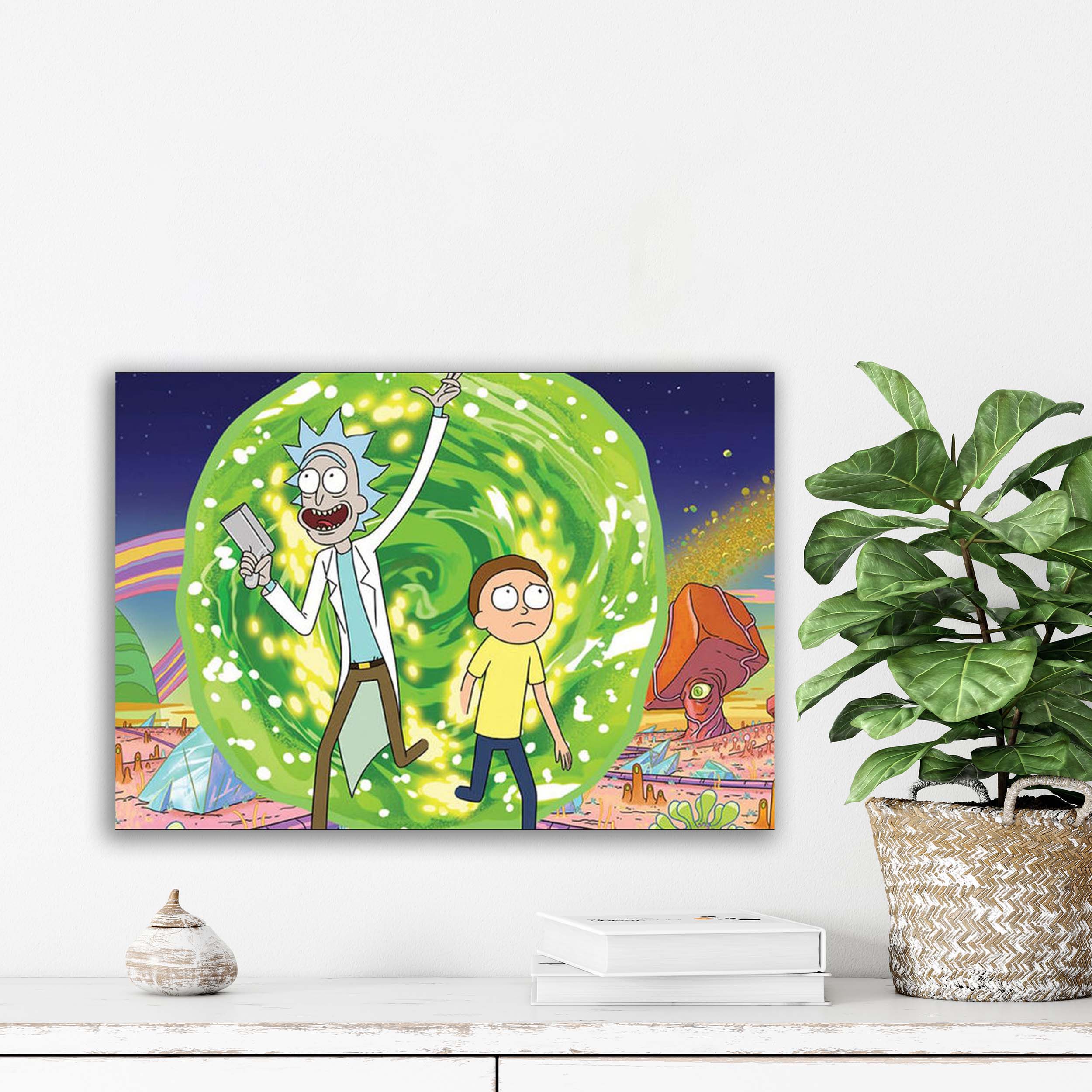 تابلو شاسی آتریسا مدل ریک اند مورتی