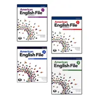 کتاب American English File Third Edition اثر جمعی از نویسندگان انتشارات الوند پویان چهار جلدی