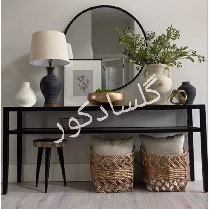 آینه گرد 60 قاب فلزی ارسال شهرستان باربری پس کرایه