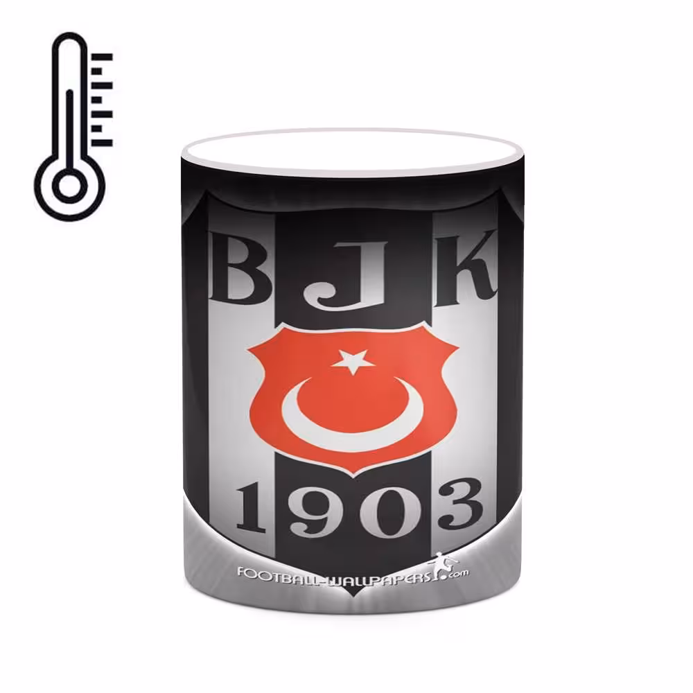 ماگ حرارتی کاکتی طرح تیم Besiktas مدل mgh19892