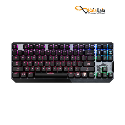 خرید کیبورد گیمینگ ام اس آی مدل Vigor GK50 Low Profile TKL Gaming