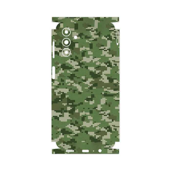 برچسب پوششی ماهوت مدل Army_Green_Pixel-FullSkin مناسب برای گوشی موبایل سامسونگ Galaxy A04s