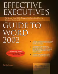 خرید و دانلود نسخه کامل کتاب Effective Executive's Guide to Microsoft Word 2002