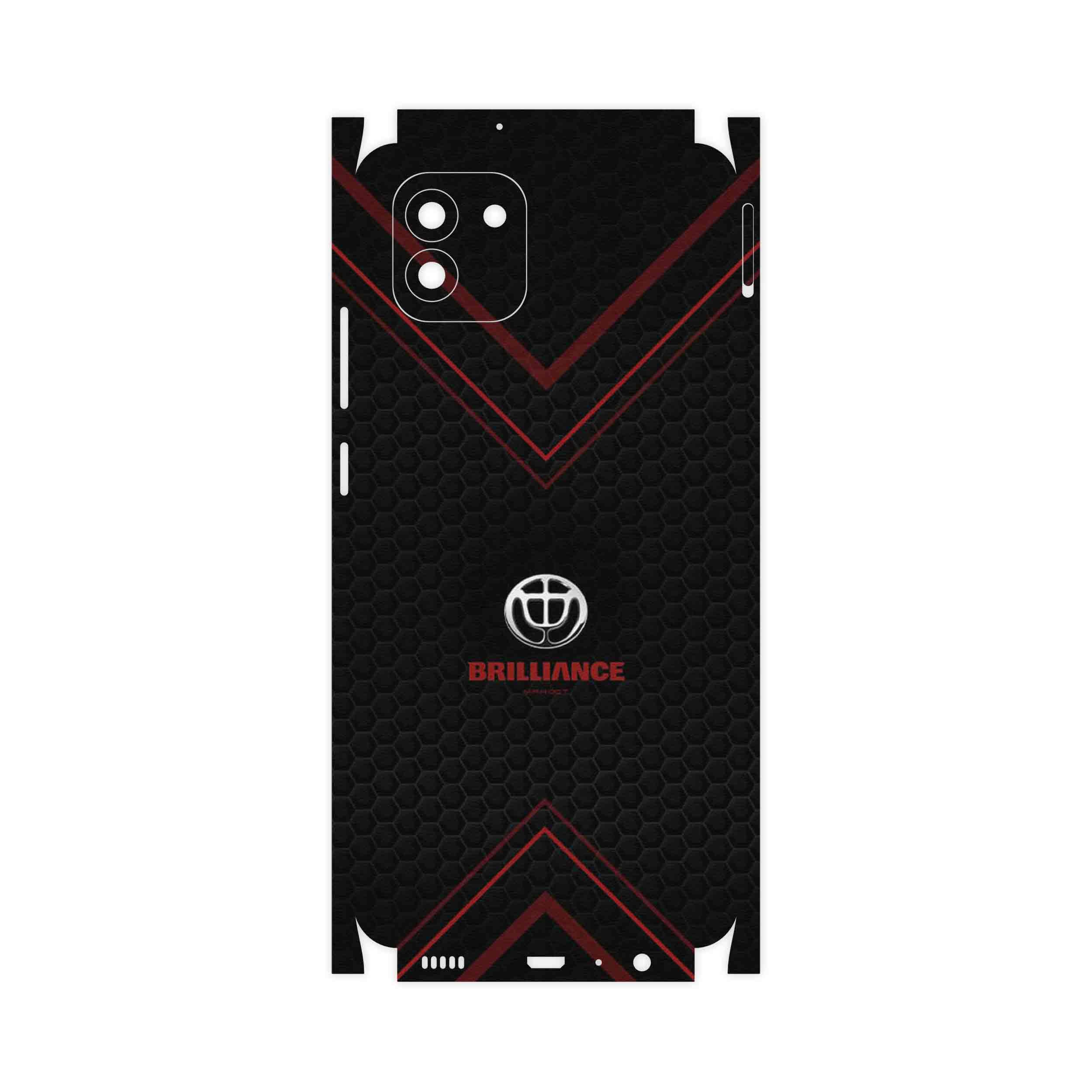 برچسب پوششی ماهوت مدل Brilliance-FullSkin مناسب برای گوشی موبایل سامسونگ Galaxy A03