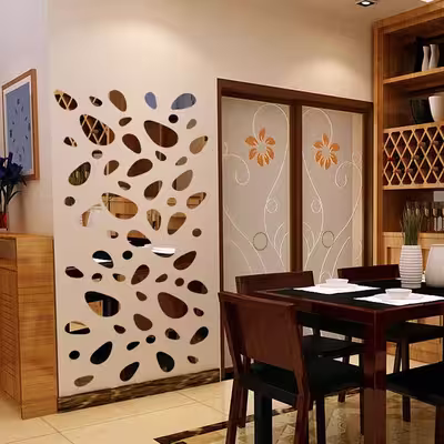 آینه مدل سنگ رودخانه