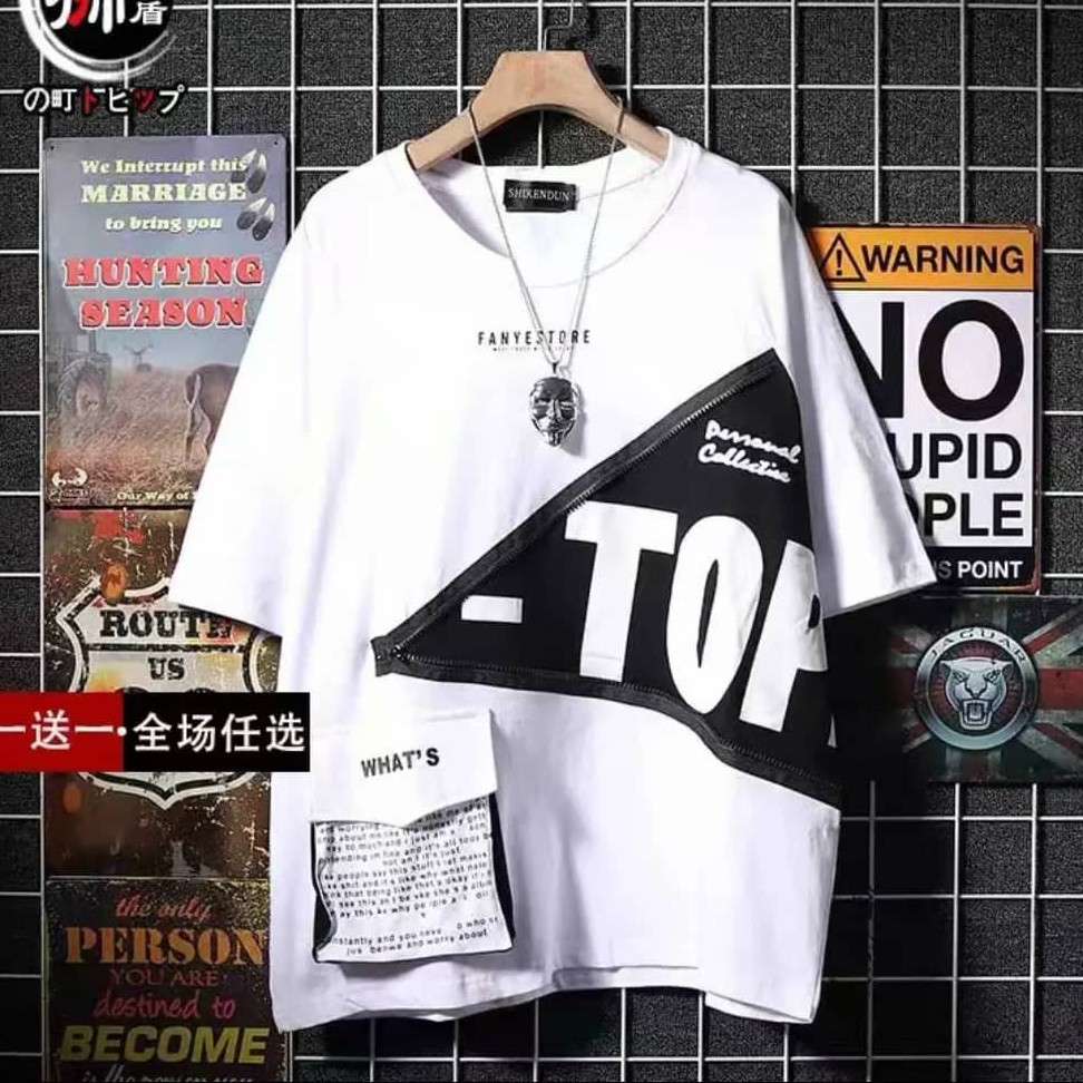 تیشرت مشکی و سفید سایز s الی 3xl