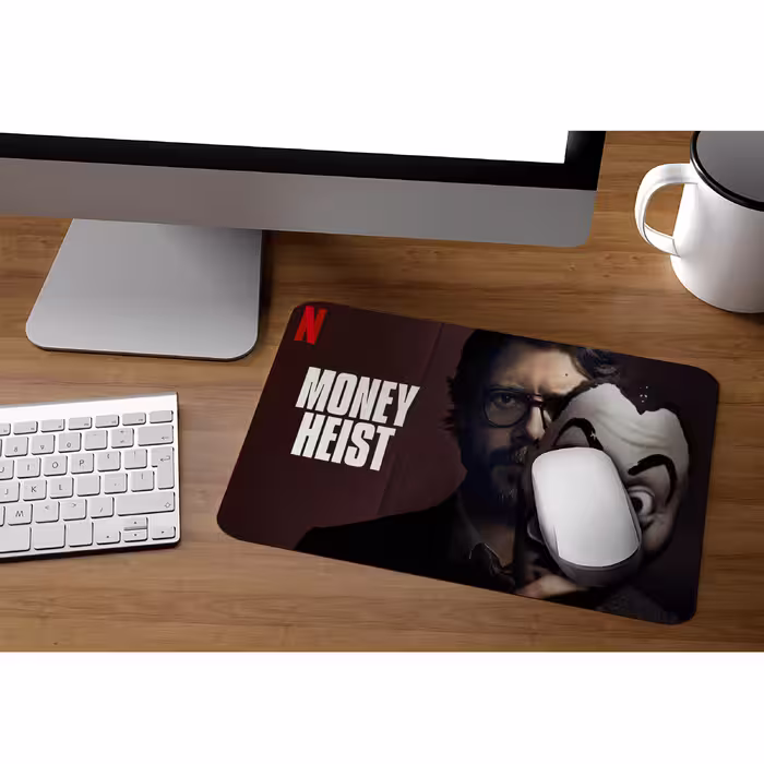 ماوس پد طرح مانی هیست - money heist مدل mpb112