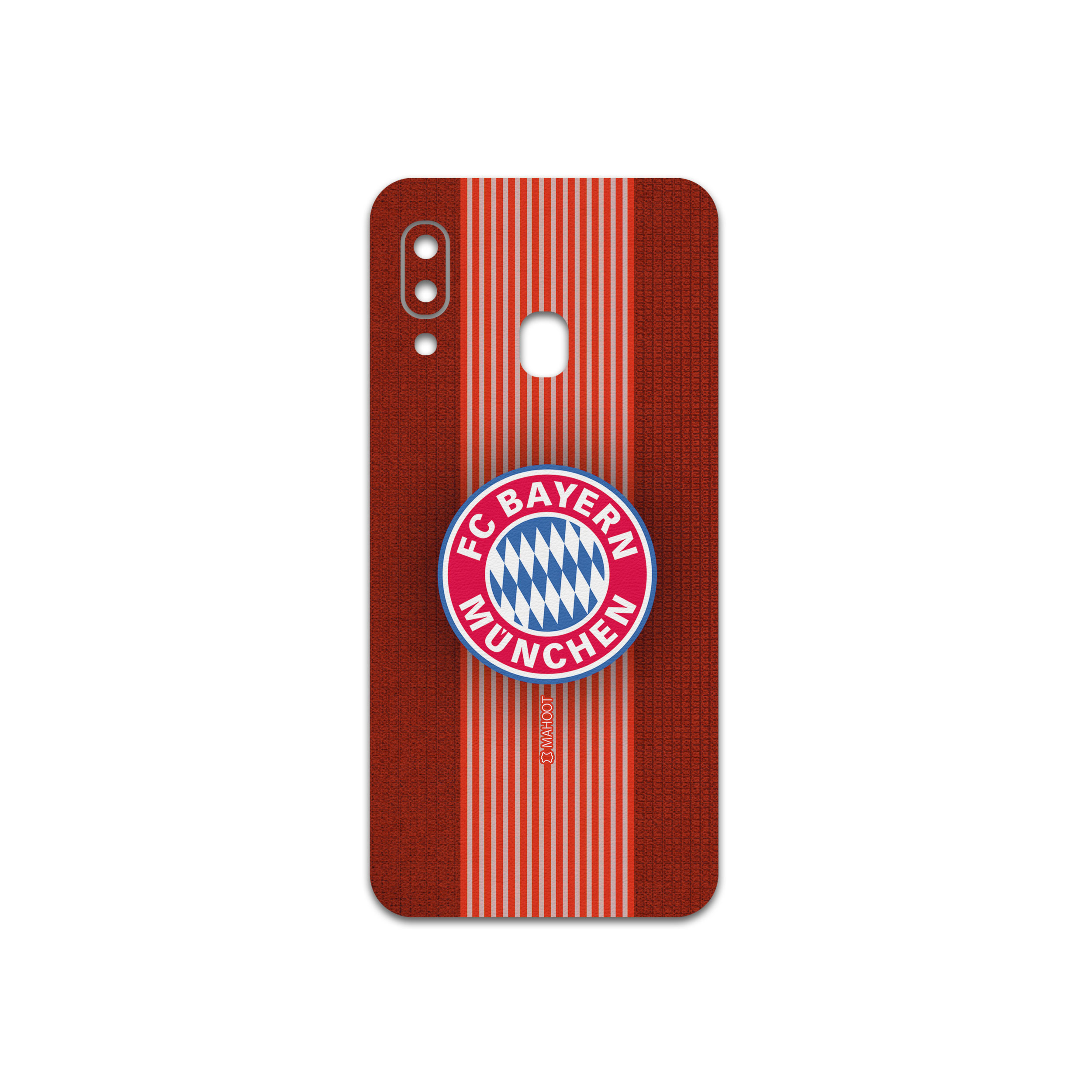 برچسب پوششی ماهوت مدل Bayern-Munchen-FC مناسب برای گوشی موبایل سامسونگ Galaxy A20e