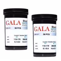 نوار تست قند خون گالا مدل OK-2AJ دو بسته 50 عددی