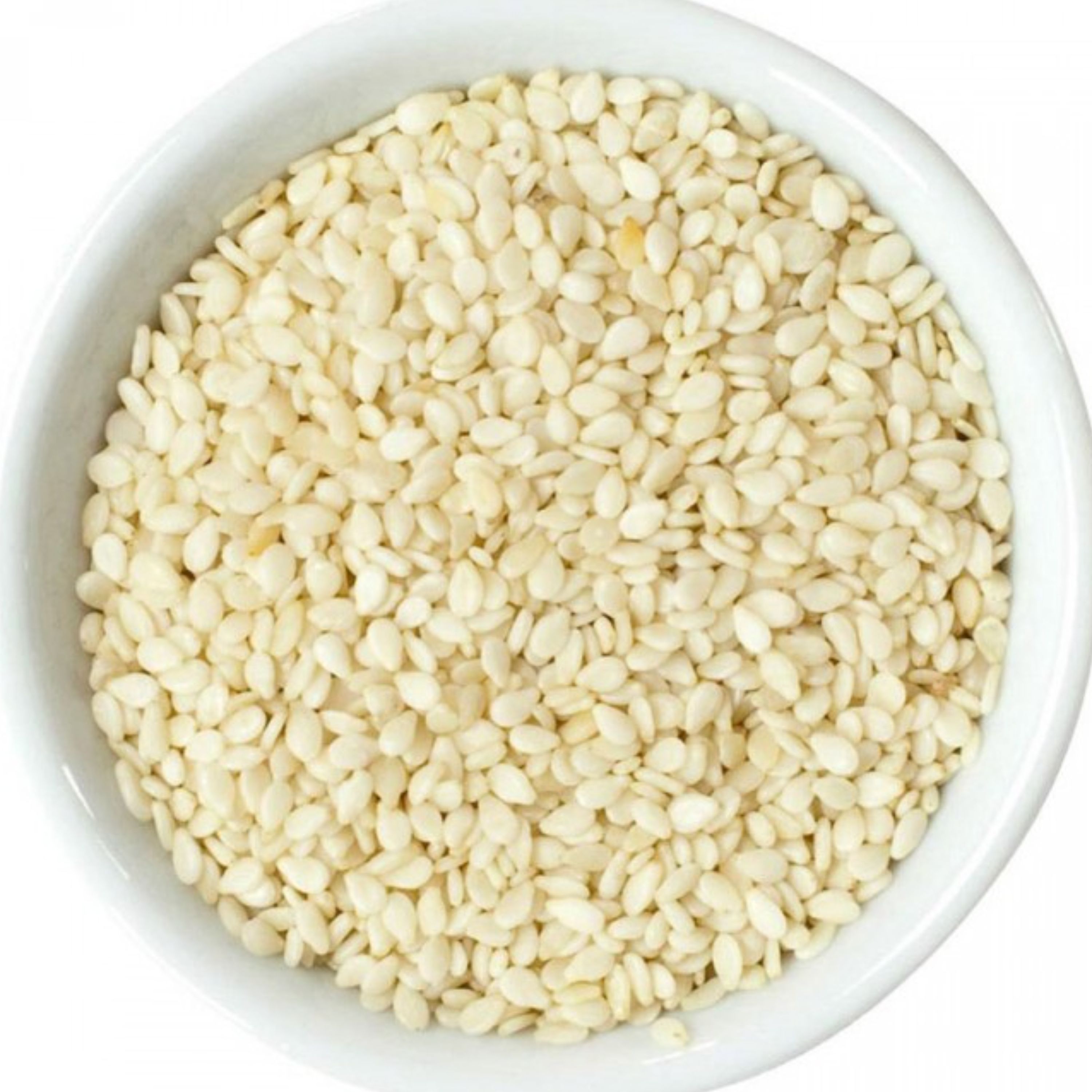 کنجد سفید خام ایرانی در بسته بندی پاکتی 250گرمی غرفه چاشنی و ادویه برگ سبز