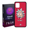 کاور گارد ایکس طرح Rick and Morty مدل Glass10046 مناسب برای گوشی موبایل سامسونگ Galaxy Note 10 Lite