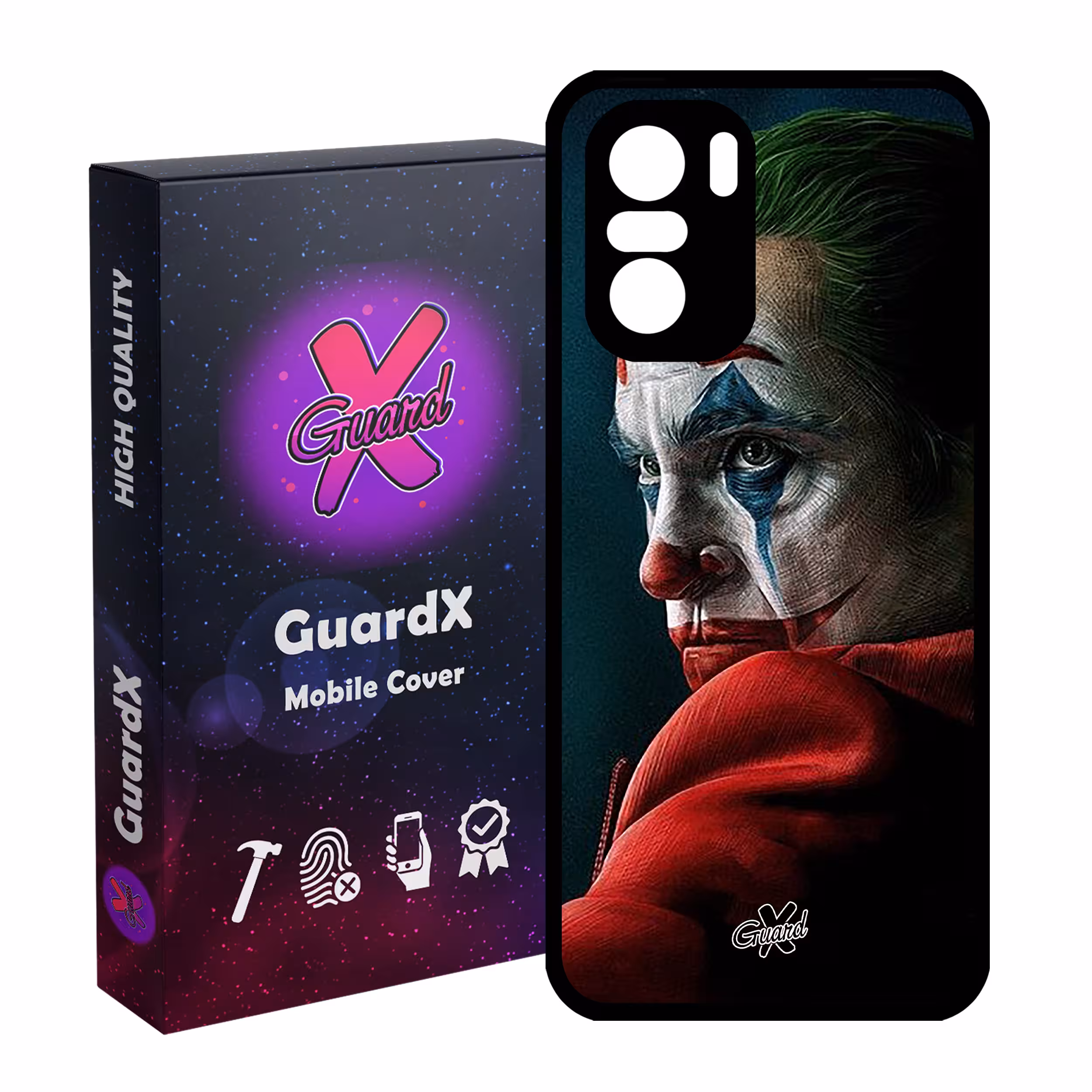 کاور گارد ایکس طرح Joker مدل Glass10121 مناسب برای گوشی موبایل شیائومی Poco F3/MI 11X/MI 11X Pro/Redmi K40/K40 Pro