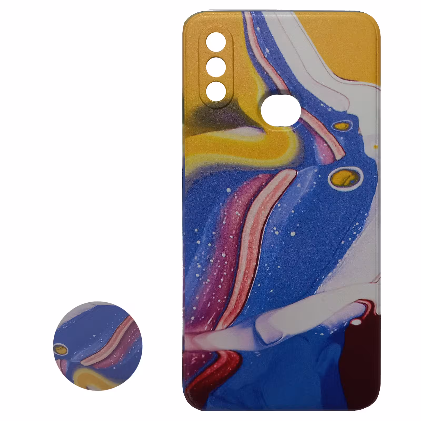 کاور مدل B0943 مناسب برای گوشی موبایل سامسونگ Galaxy A10s به همراه پاپ سوکت