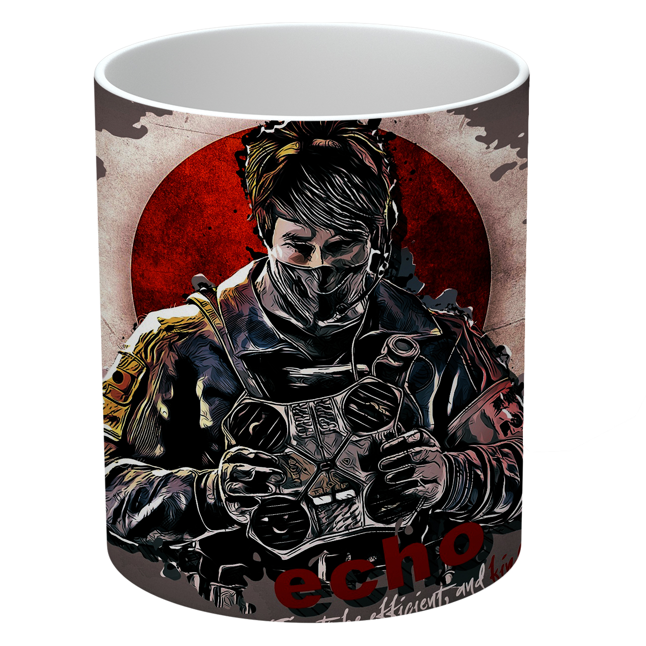 ماگ طرح rainbow six مدل NI177