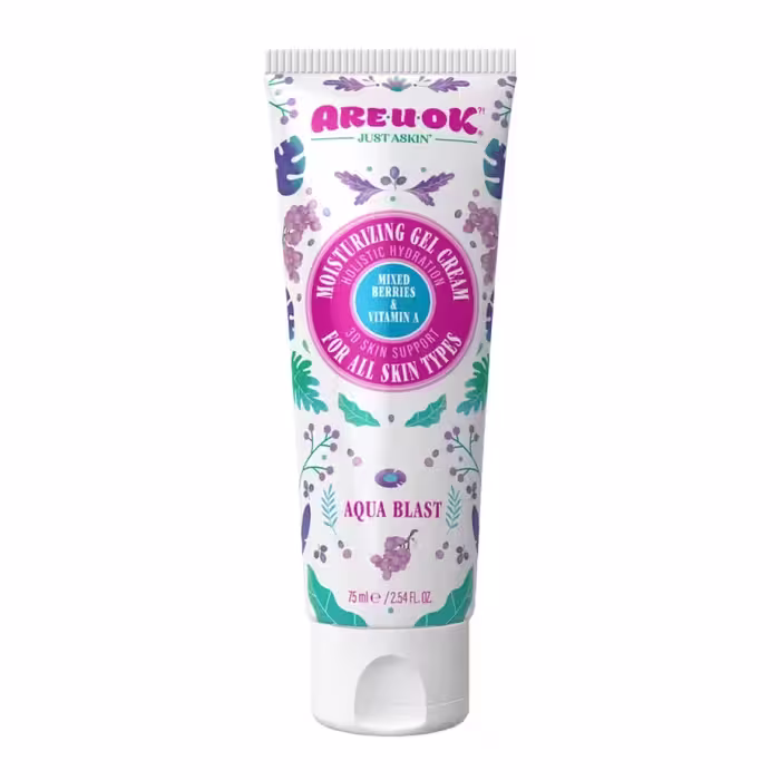 کرم ژل آبرسان آر یو اکی مدل Mixed Berries &amp; Vitamin A حجم 75 میلی لیتر
