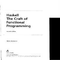 خرید و دانلود نسخه کامل کتاب Haskell: the craft of functional programming