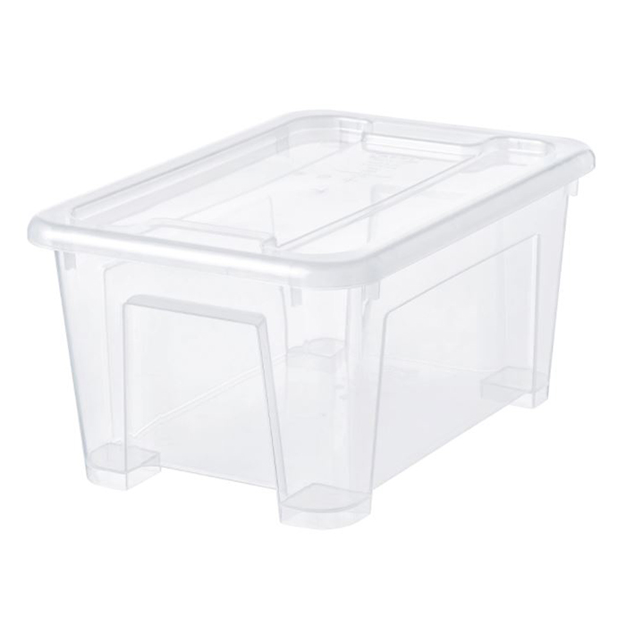 باکس درب دار پلاستیکی ایکیا مدل SAMLA ظرفیت 5 لیتر