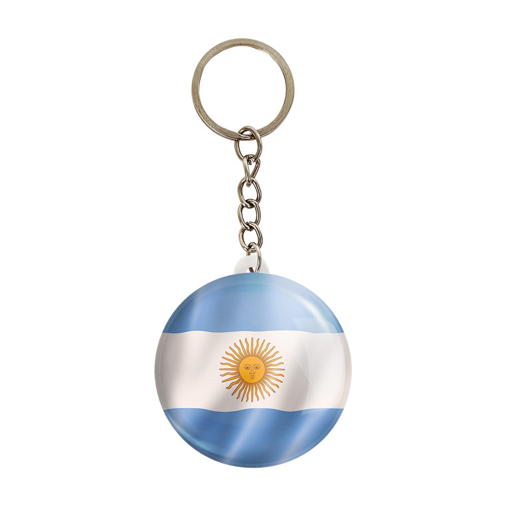 جاکلیدی خندالو مدل پرچم آرژانتین کد 20457