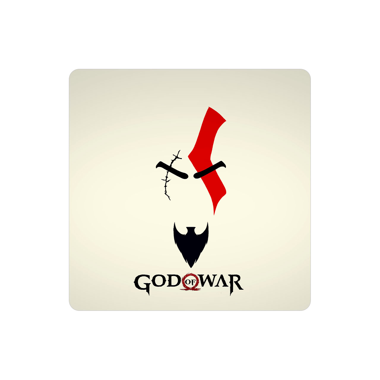 زیر لیوانی طرح خدای جنگ مدل MC1450