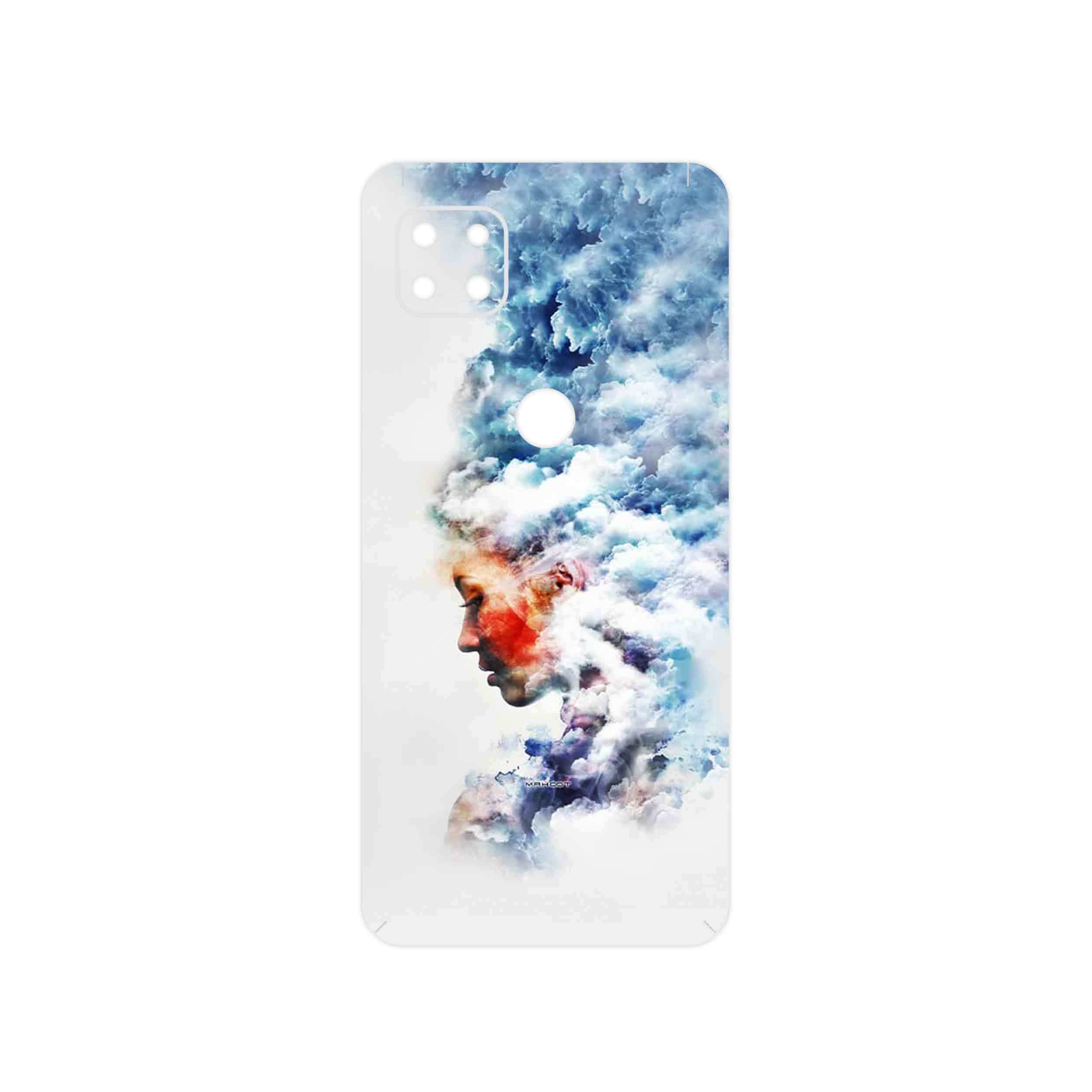 برچسب پوششی ماهوت مدل Women and the Cloud Digital Art مناسب برای گوشی موبایل موتورولا MOTO G 5G