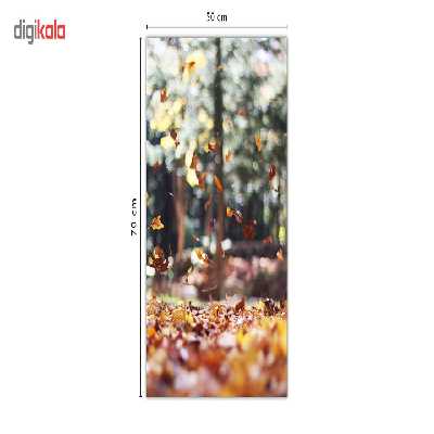 تابلو شاسی ونسونی طرح Fall Leaves سایز 70 × 50 سانتی متر