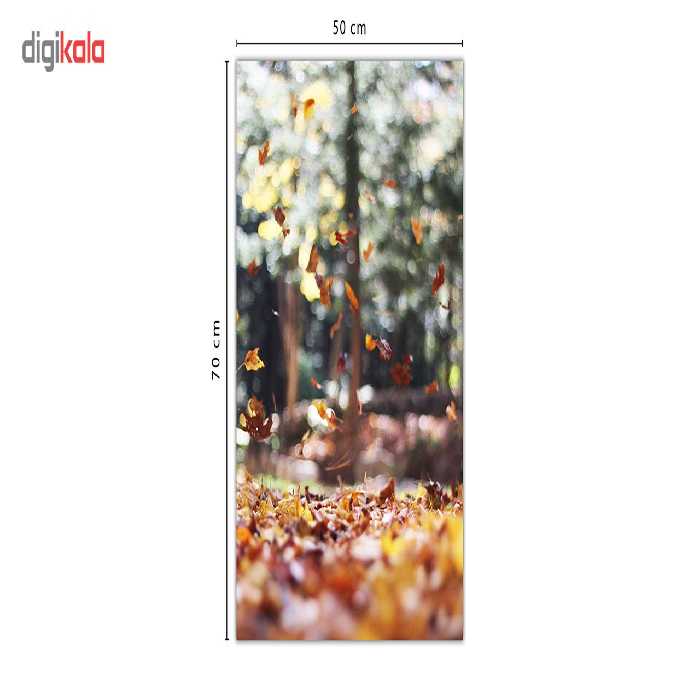 تابلو شاسی ونسونی طرح Fall Leaves سایز 70 × 50 سانتی متر