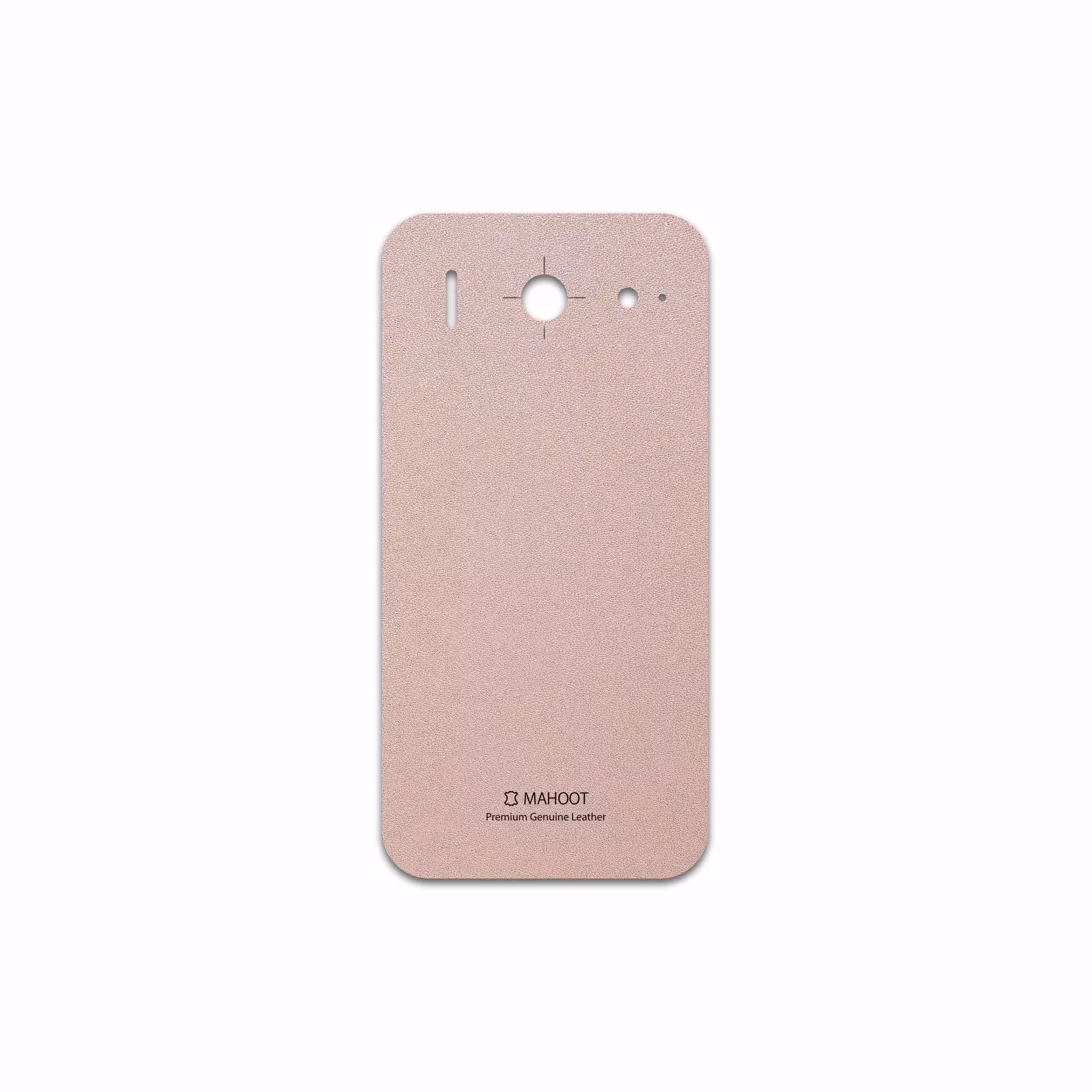 برچسب پوششی ماهوت مدل Rose Gold Leather مناسب برای گوشی موبایل هوآوی Ascend G510