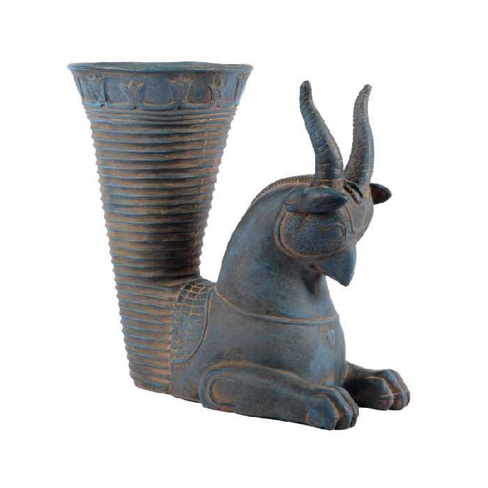 مجسمه تندیس و پیکره شهریار مدل ریتون عقاب کد MO1560