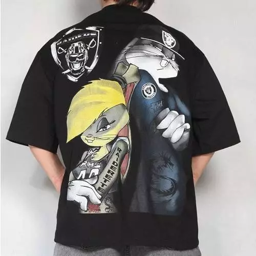 خرید اینترنتی تیشرت ست مشکی باگز بانی از رگال من 580 هزار تومان