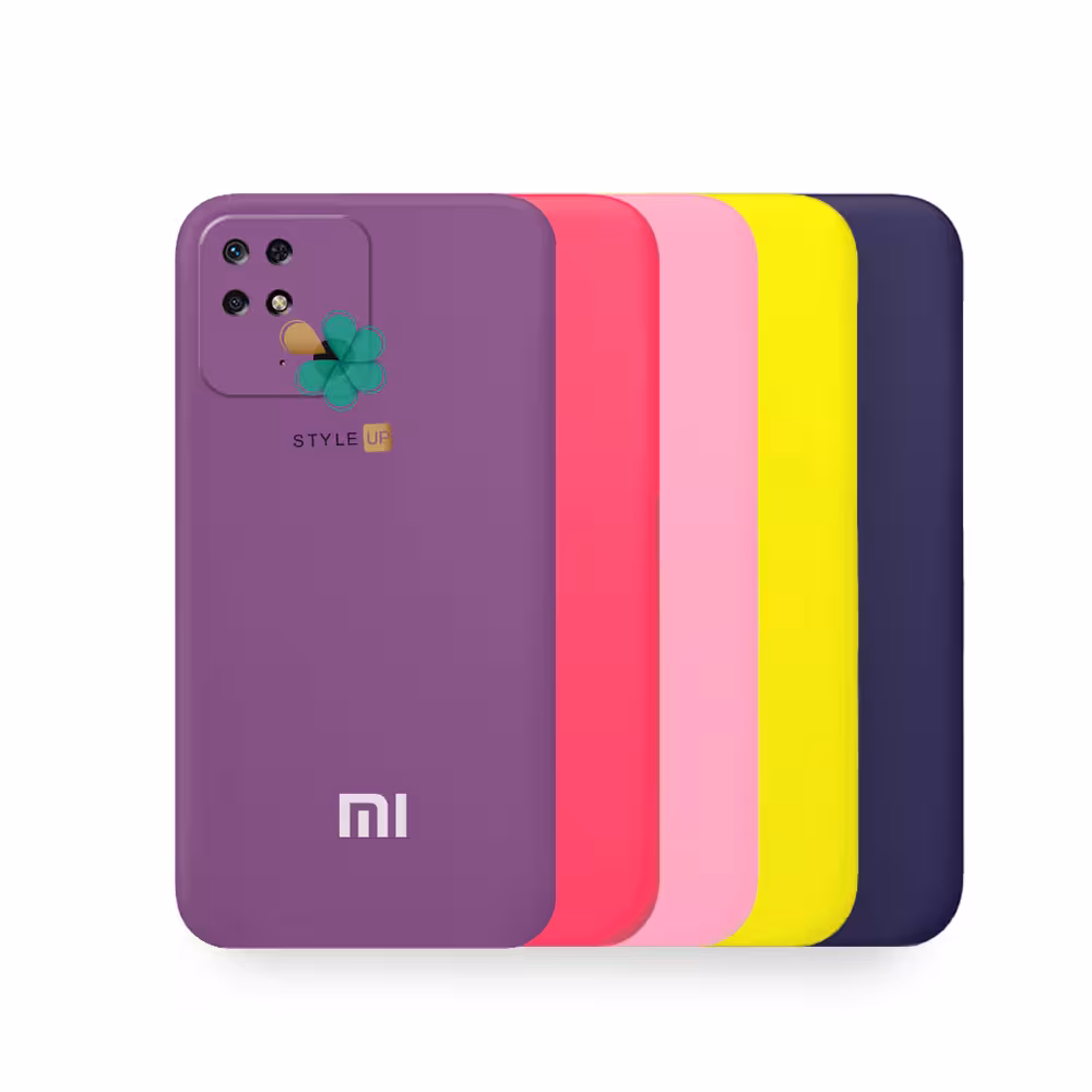 قاب گوشی شیائومی Redmi 10A مدل سیلیکونی محافظ لنز دار