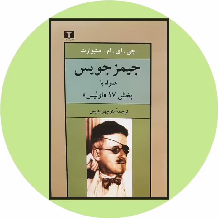 کتاب جیمز جویس همراه با بخش 17 "اولیس" - خرید با تخفیف چهل درصد از کتاب دایره قهوه ای -