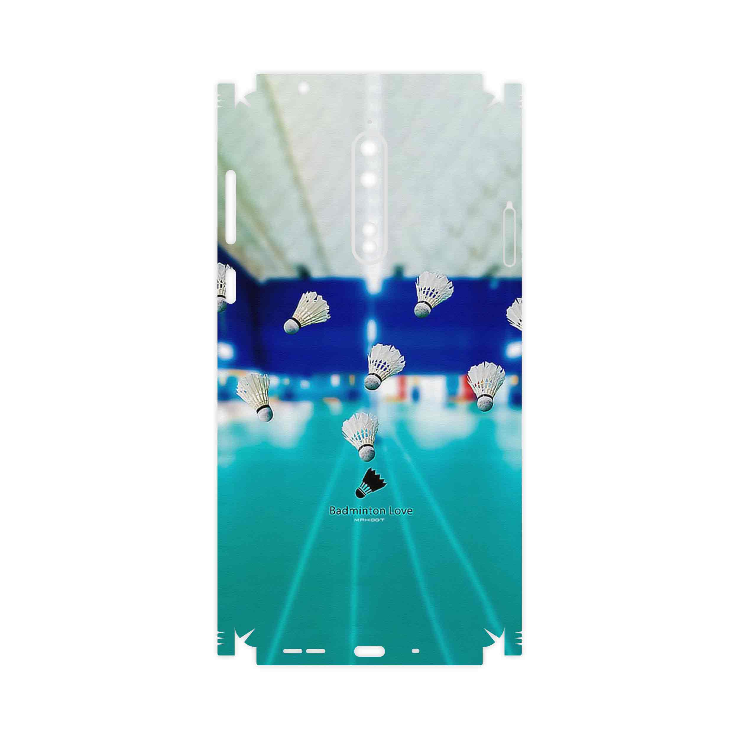 برچسب پوششی ماهوت مدل Badminton-FullSkin مناسب برای گوشی موبایل نوکیا 8