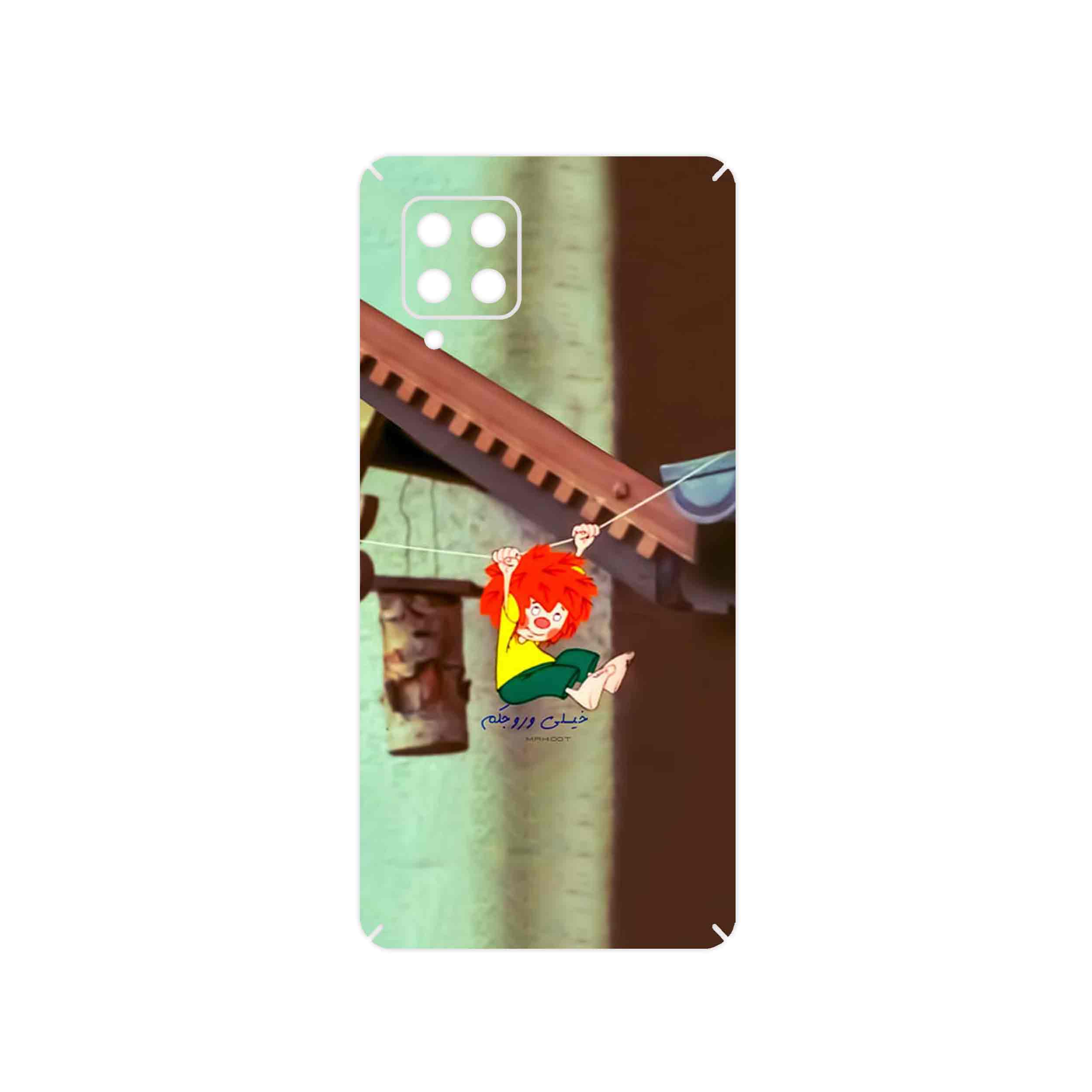 برچسب پوششی ماهوت مدل Meister Eder und sein Pumuckl مناسب برای گوشی موبایل سامسونگ Galaxy A42