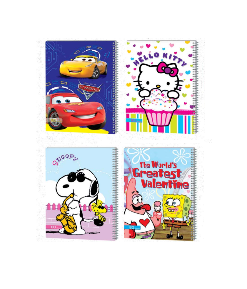 دفتر 80 برگ عرش مدل فانتزی کد 42