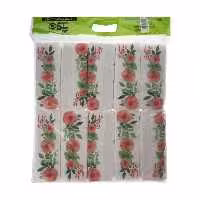 دستمال کاغذی 200 برگ پاکان مدل Flower بسته 10 عددی | فروشگاه اینترنتی تاتا کالا