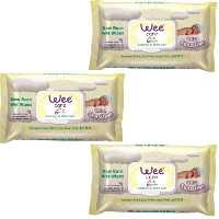 دستمال مرطوب کودک وی کر مدل Ultra Sensitive سه بسته 63 عددی