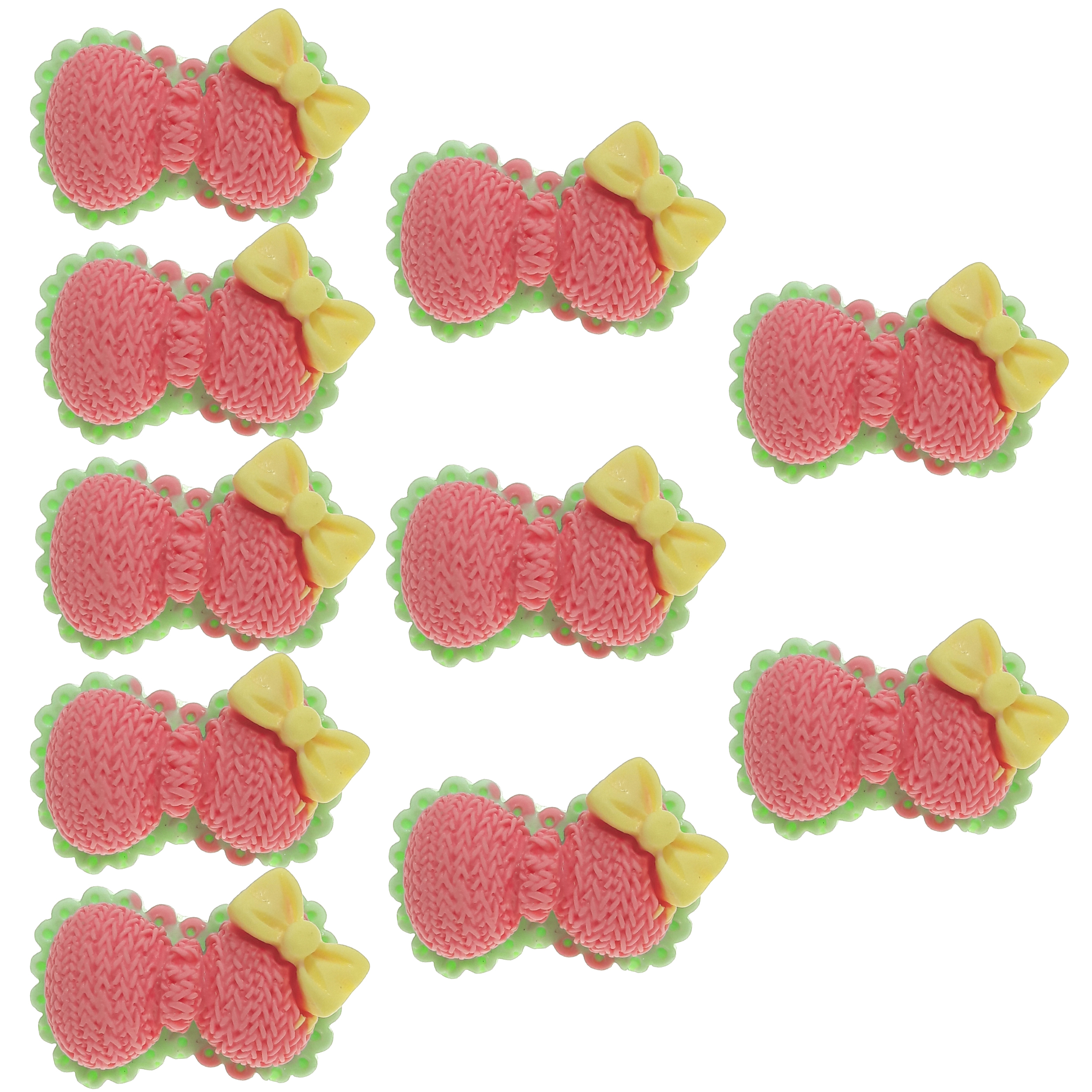 دکمه مدل پاپیون Y1262 بسته 10 عددی