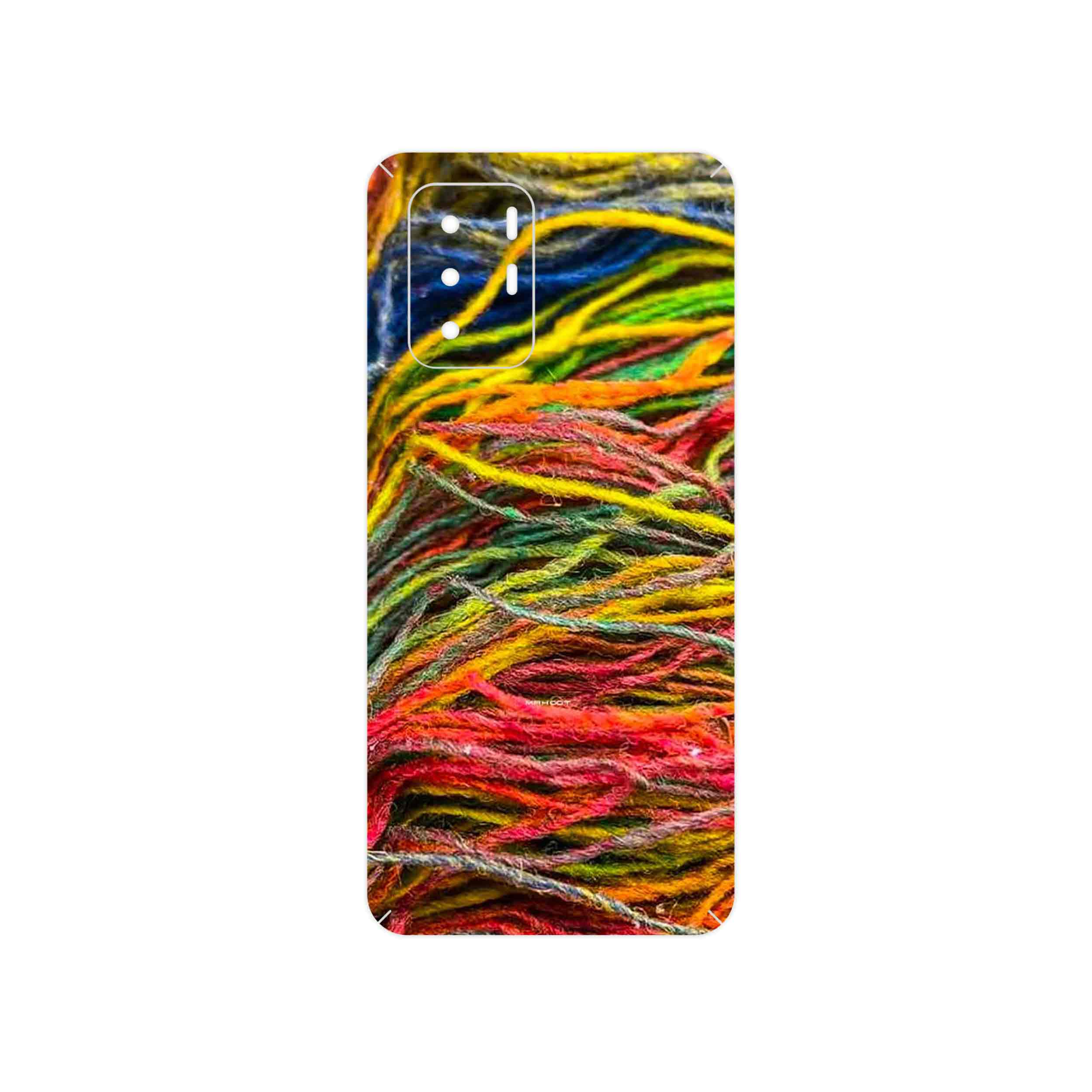 برچسب پوششی ماهوت مدل Fabric Texture 9 مناسب برای گوشی موبایل شیائومی Poco X3 GT 5G