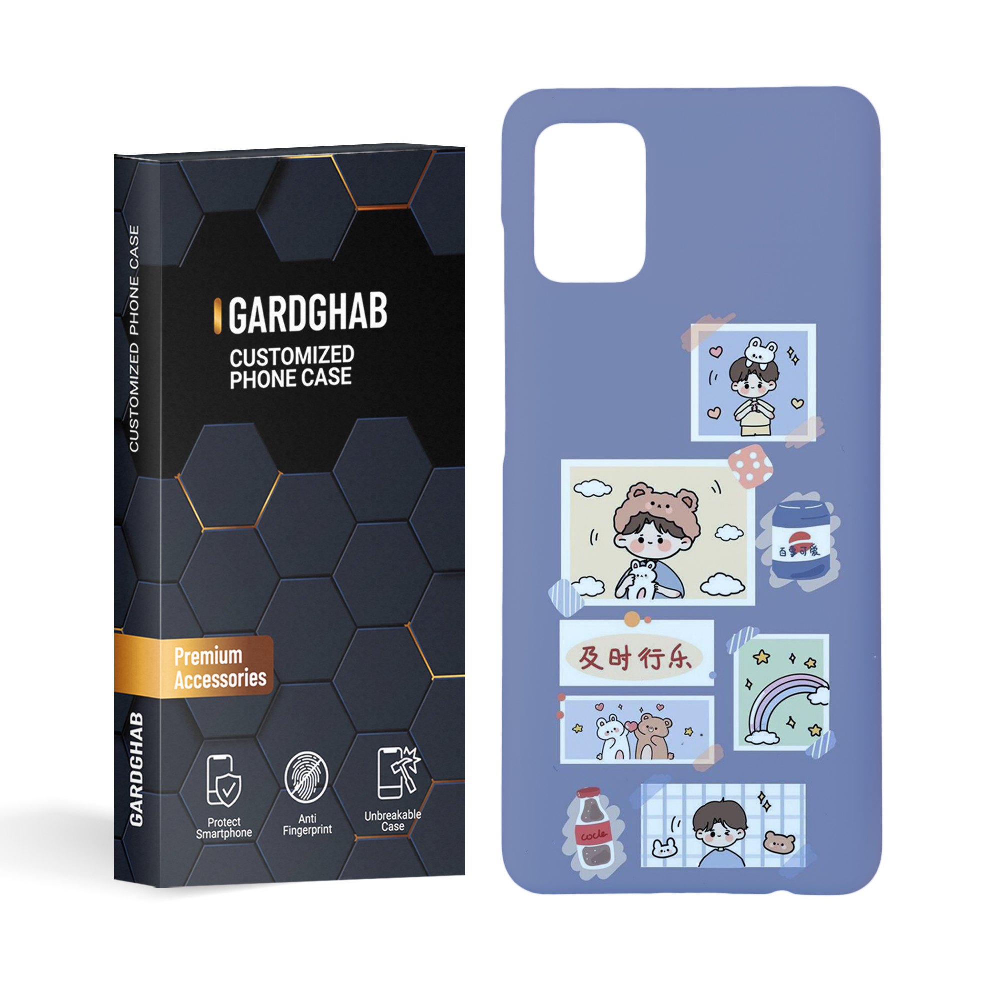 کاور گارد قاب مدل فانتزی مناسب برای گوشی موبایل سامسونگ Galaxy a51