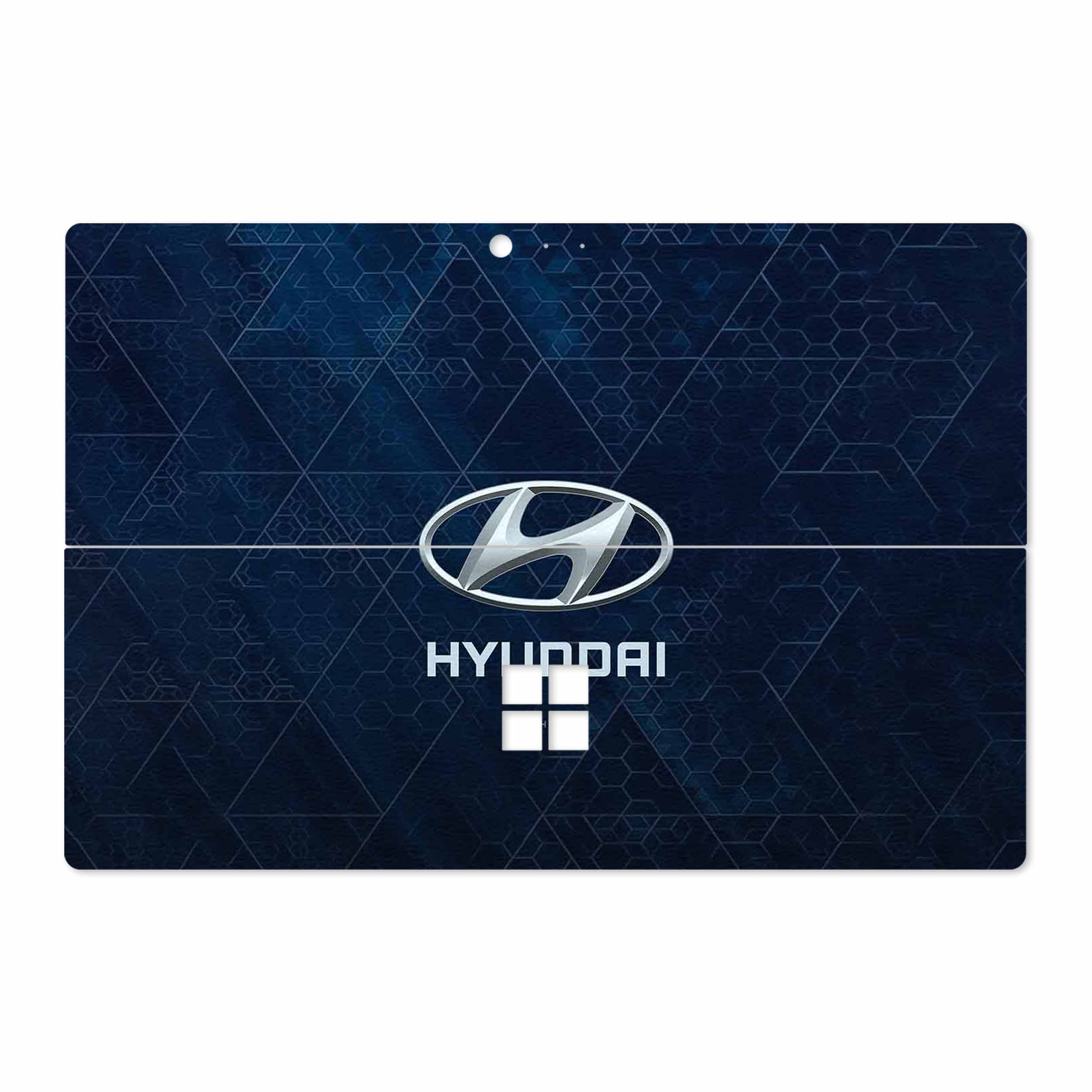 برچسب پوششی ماهوت مدل Hyundai-Logo مناسب برای تبلت مایکروسافت Surface Pro 4 2015