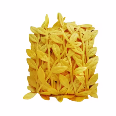 گل مصنوعی مدل ریسه برگ پارچه ای کد 126 طول 10 متر