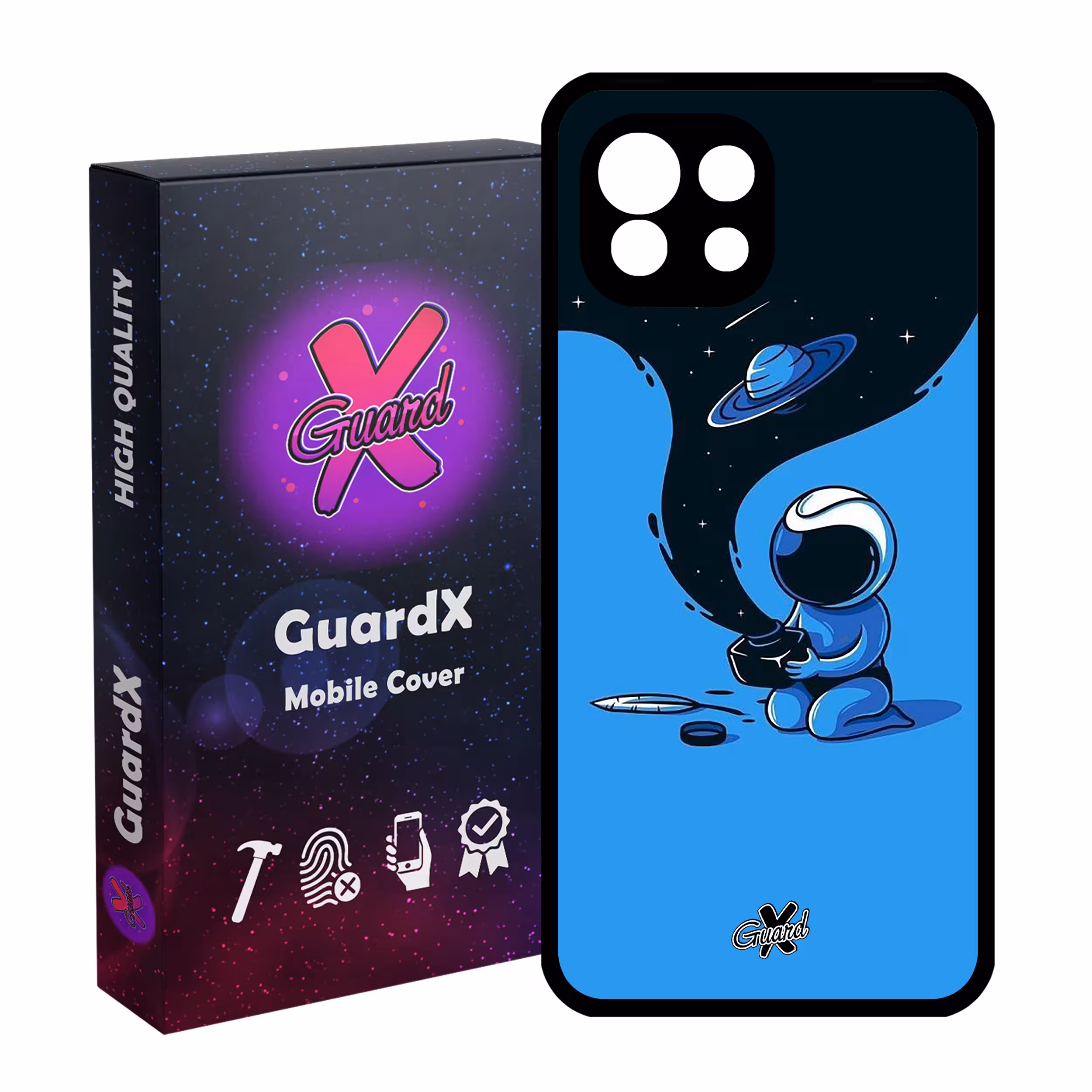 کاور گارد ایکس طرح Galaxy مدل Glass10052 مناسب برای گوشی موبایل شیائومی Mi 11 Lite