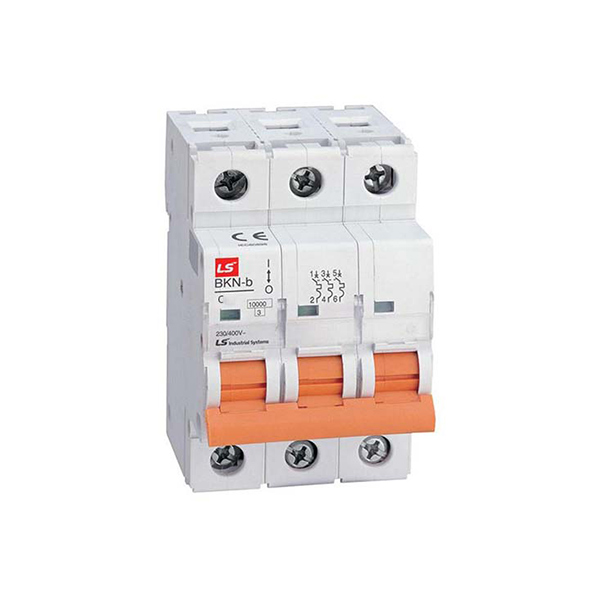 کلید مینیاتوری سه پل 50 آمپر ال اس مدل BKN-b-10K-3P