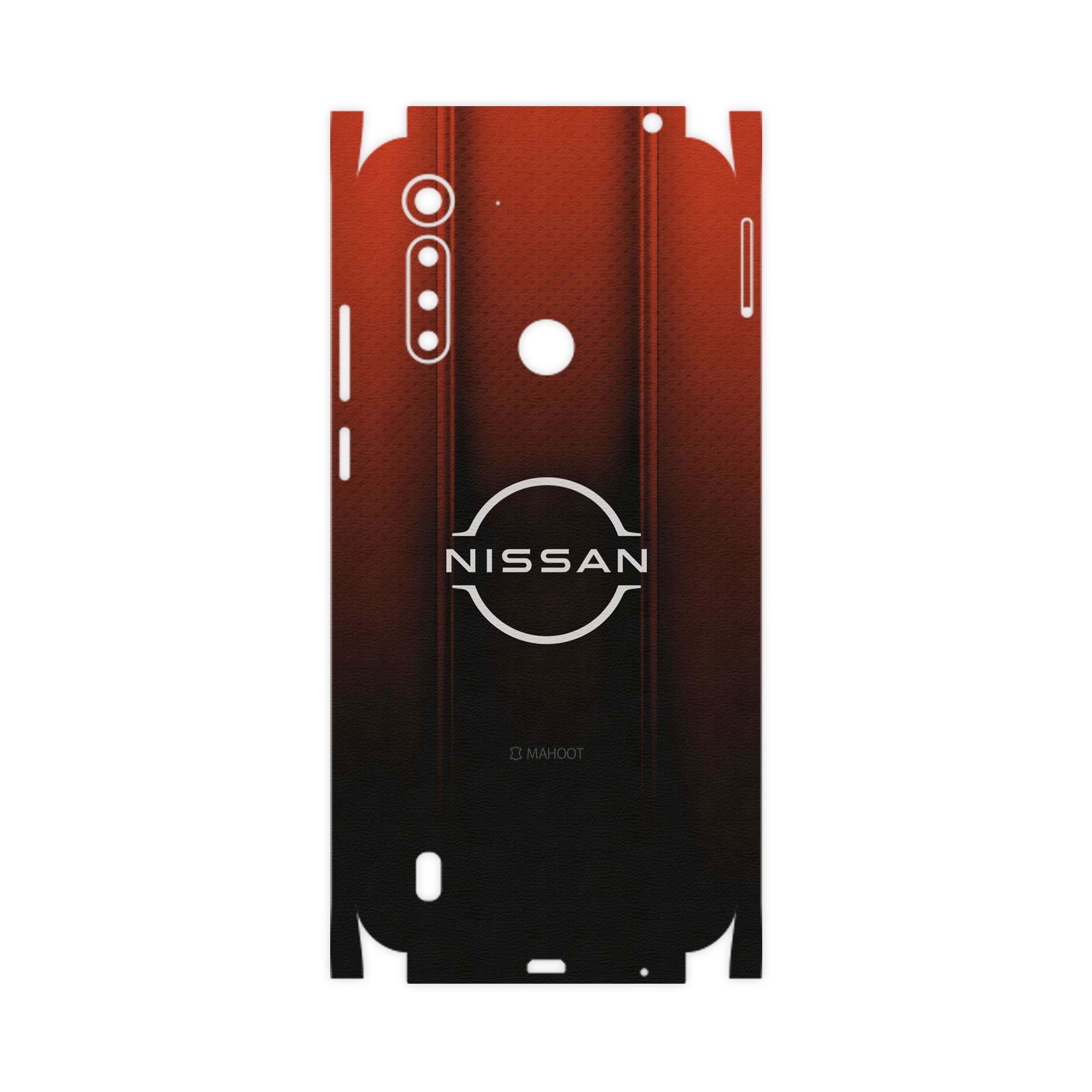 برچسب پوششی ماهوت مدل Nissan-FullSkin مناسب برای گوشی موبایل موتورولا Moto G8 Power Lite