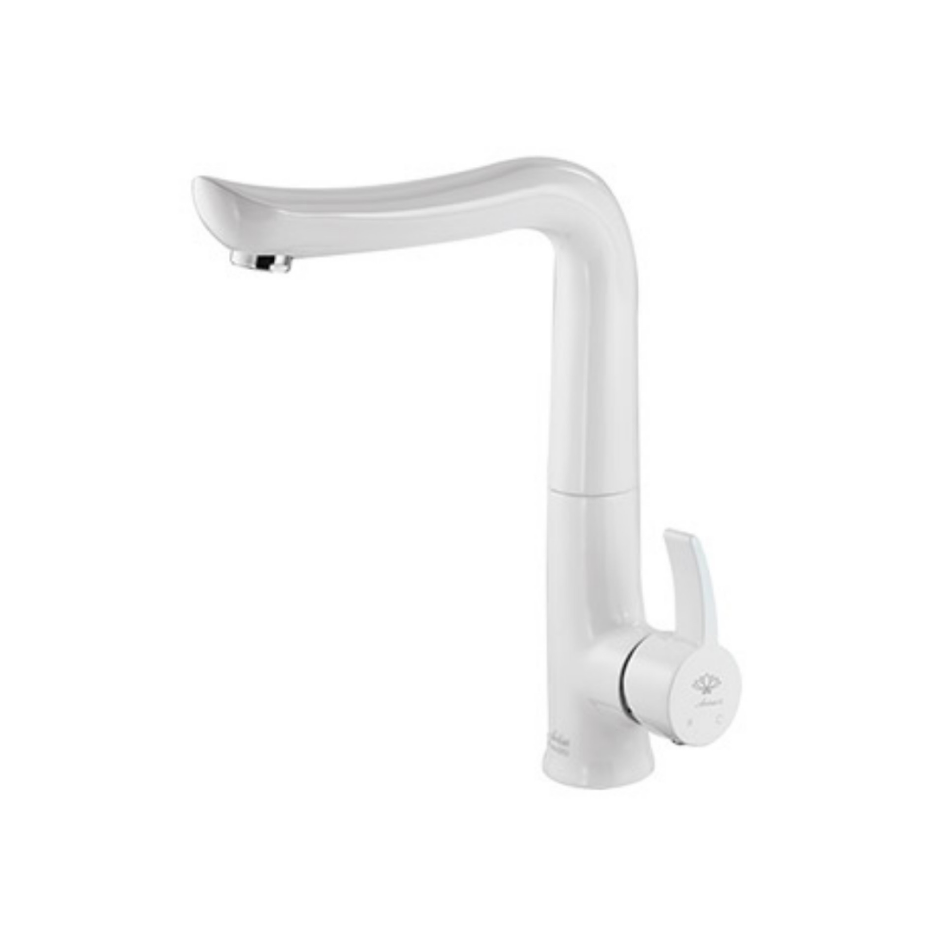 شیر ظرفشویی آویسا مدل لوتوس سفید کروم با ارسال رایگان به سراسر کشور