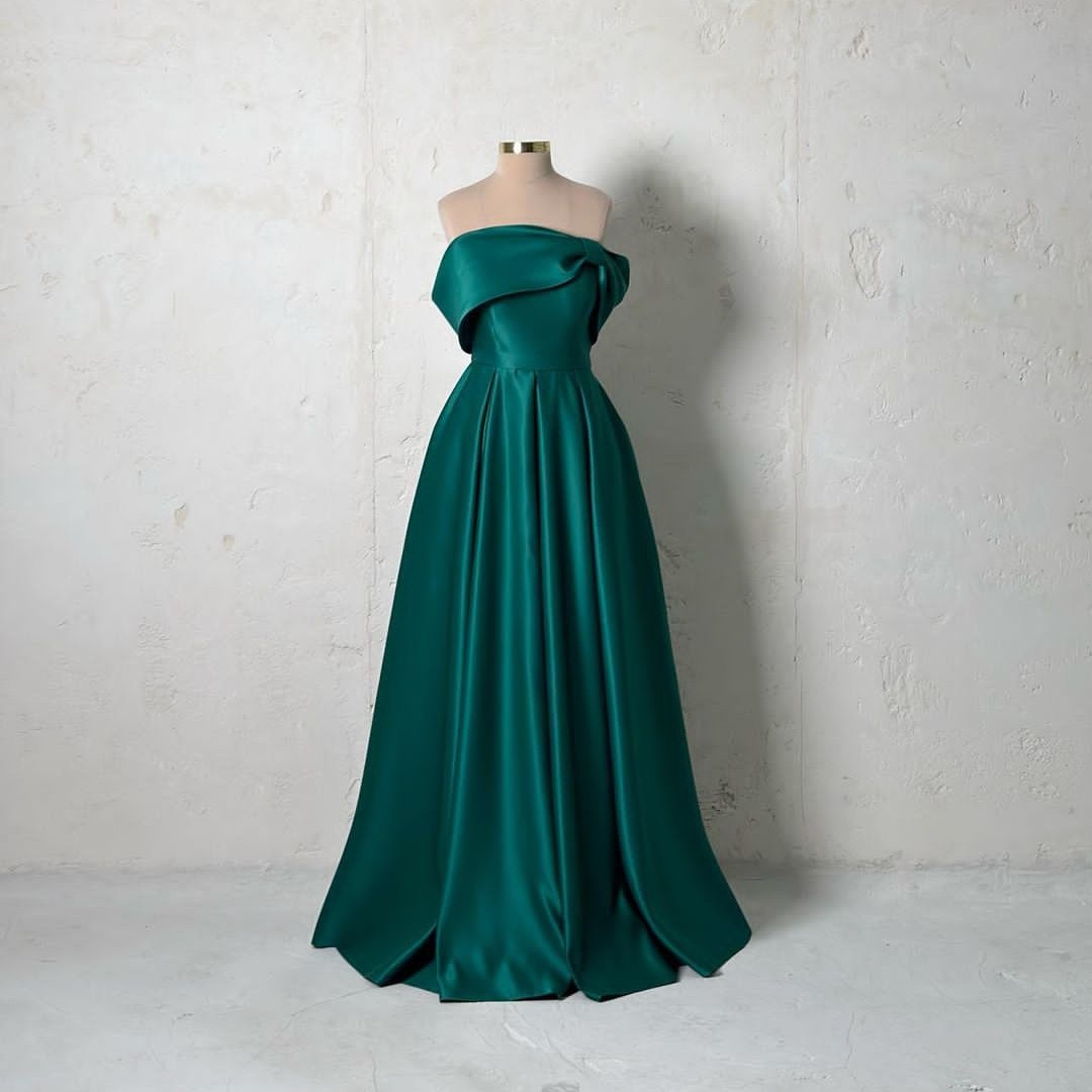 ماکسی مجلسی زنانه جنس ساتن امریکایی سایز34تا52