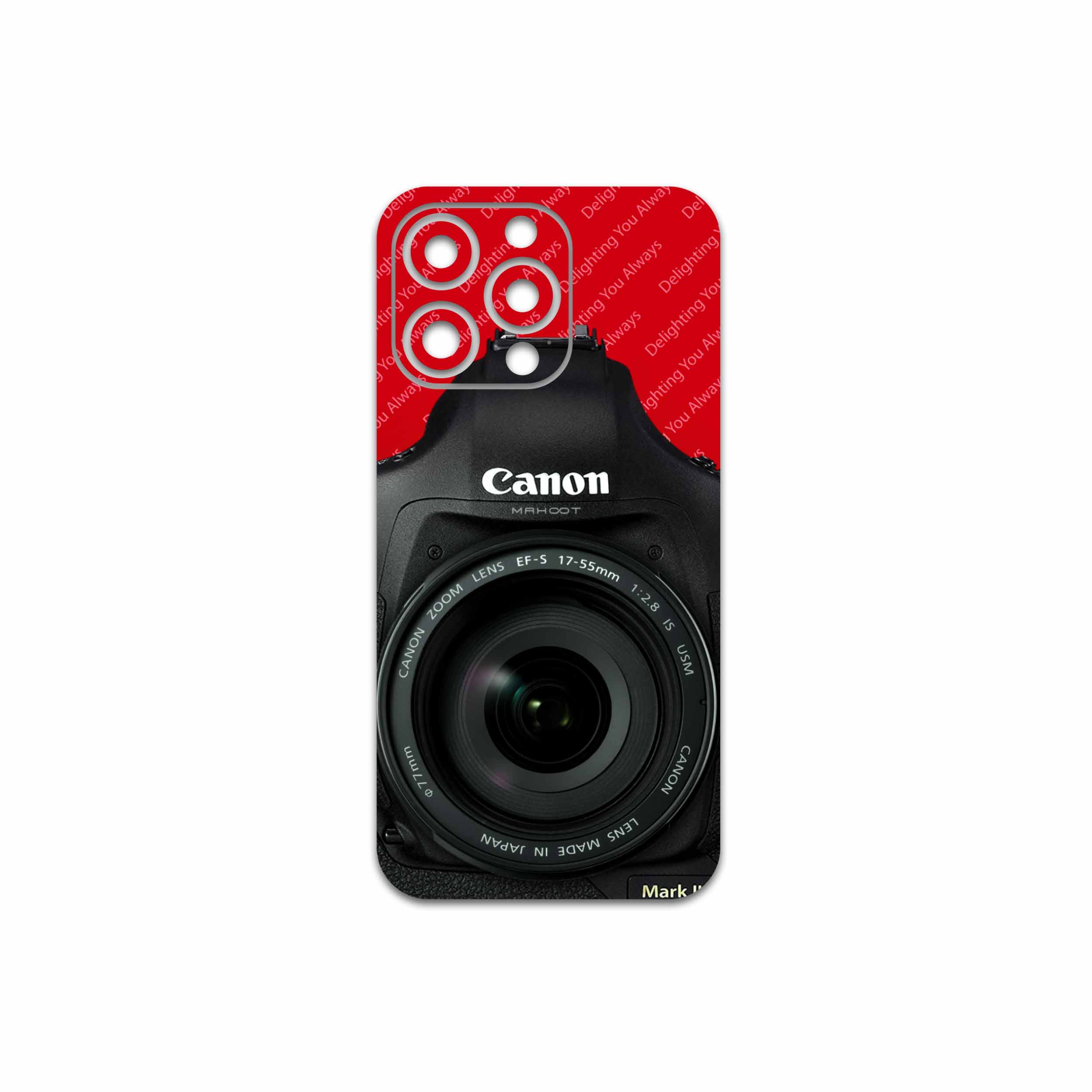 برچسب پوششی ماهوت مدل Canon-Logo مناسب برای گوشی موبایل اپل iPhone 13 Pro Max
