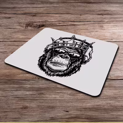 ماوس پد  طرح میمون کد P100286