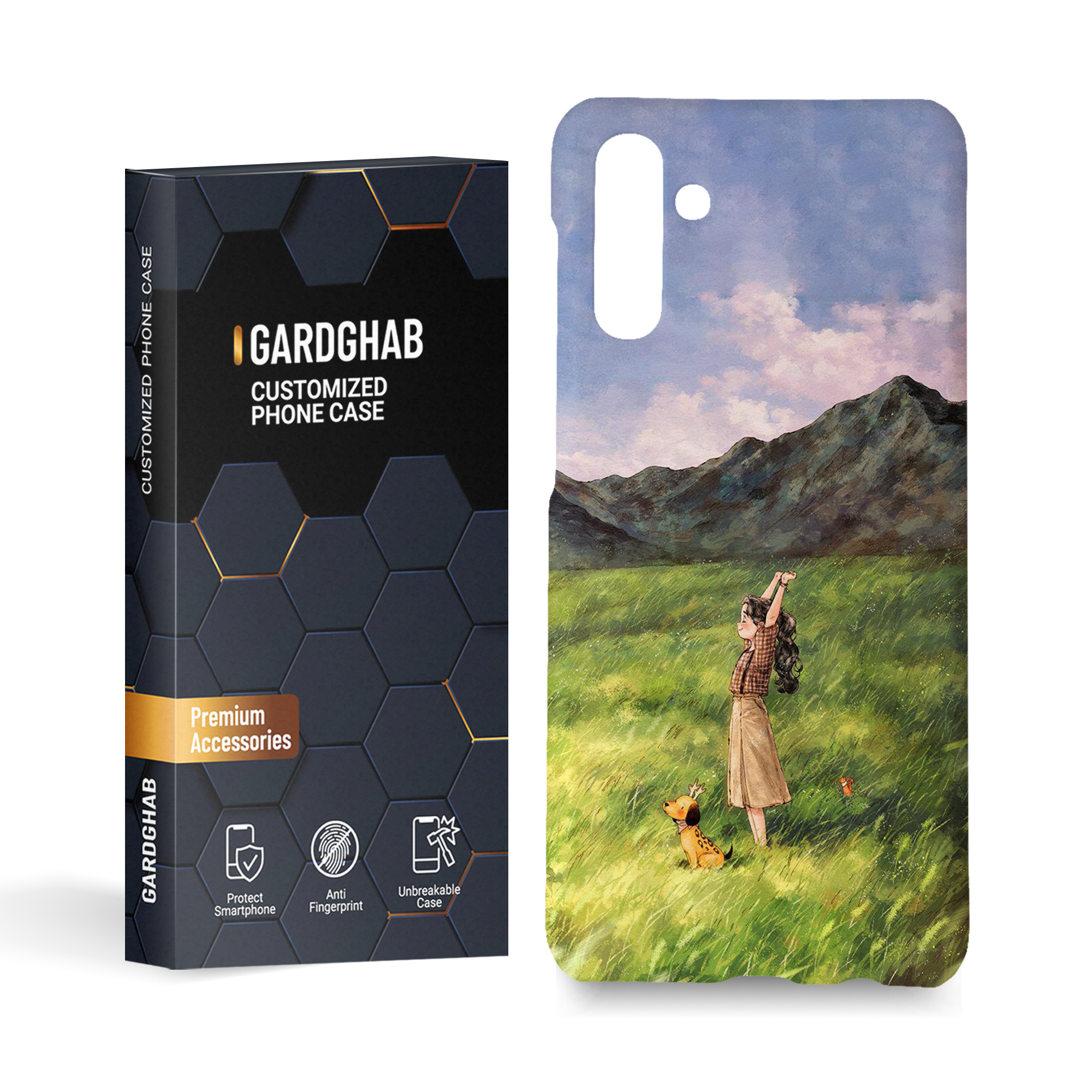 کاور گارد قاب مدل دخترانه مناسب برای گوشی موبایل سامسونگ  galaxy a13 5g