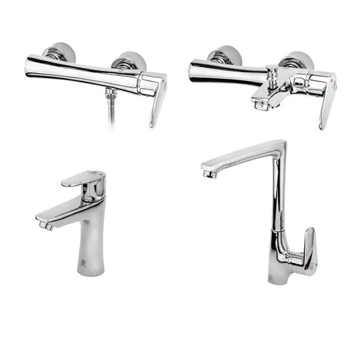 ست شیرآلات قهرمان مدل باران